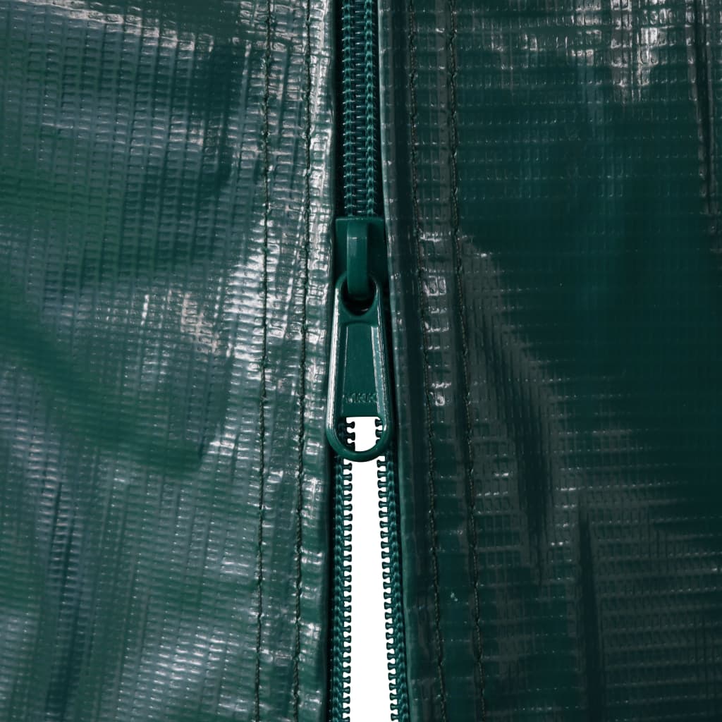 Tenda Garage in PVC 2,4x3,6 m Verde