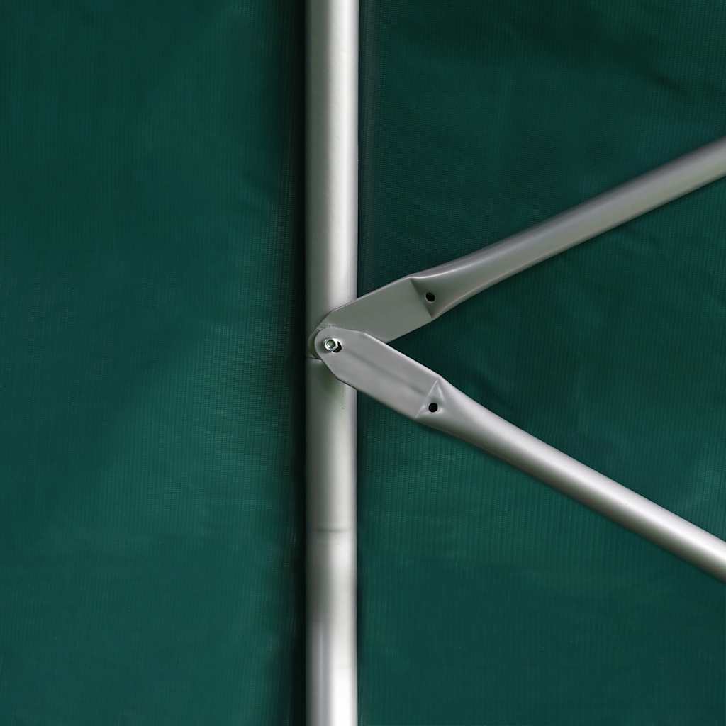 Tenda per Bestiame in PVC 3,7x3,7 m Verde