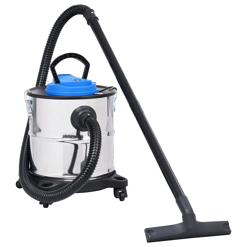 Aspiracenere con Tubo e Spazzola in Acciaio Inox