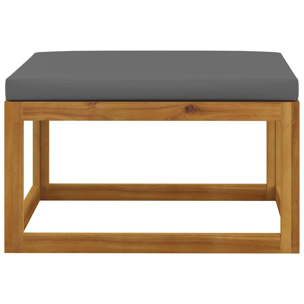 Set Divani da Giardino 4 pz con Cuscini in Massello di Acacia