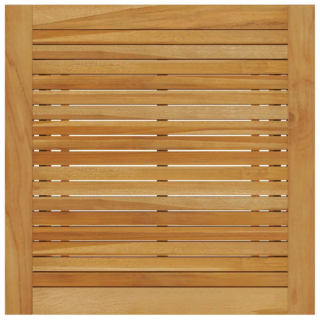 Set da Pranzo da Giardino 5 pz in Legno Massello di Acacia