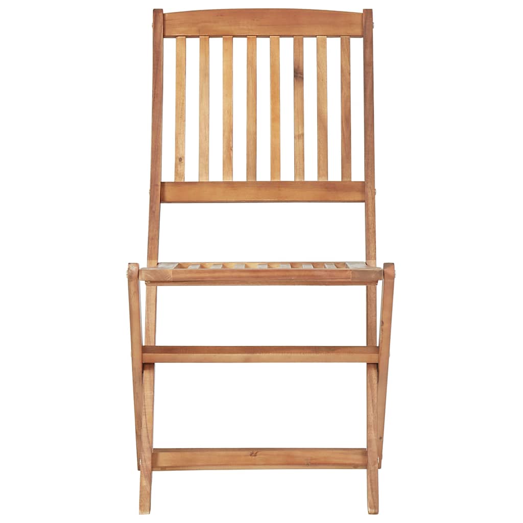 Set da Bistrot 4 pz in Legno Massello di Acacia