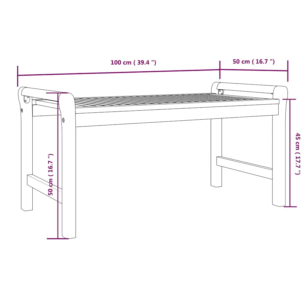 Set Salotto da Giardino 4pz con Cuscini Legno Massello Acacia