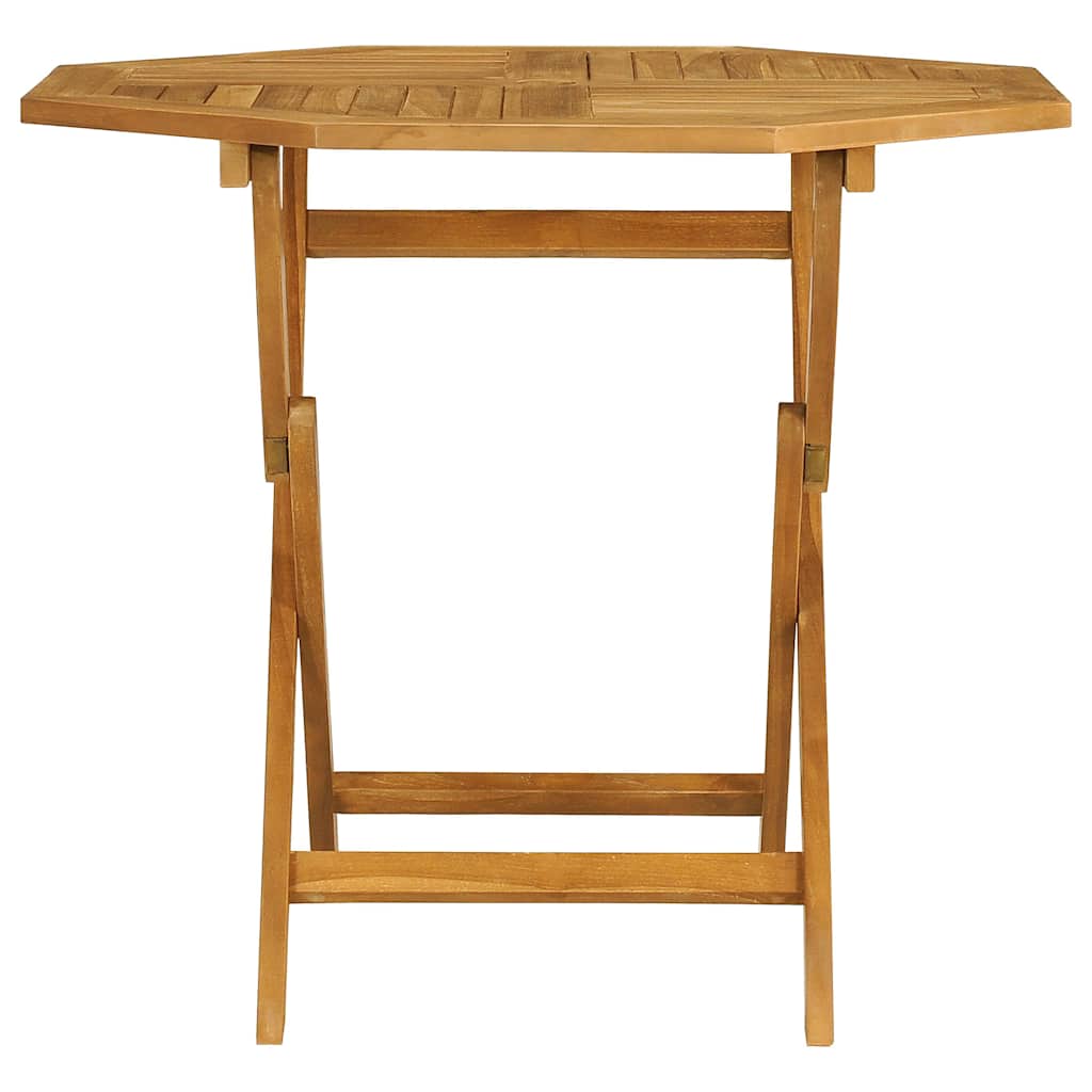 Set da Pranzo da Giardino 5 pz in Legno Massello di Teak
