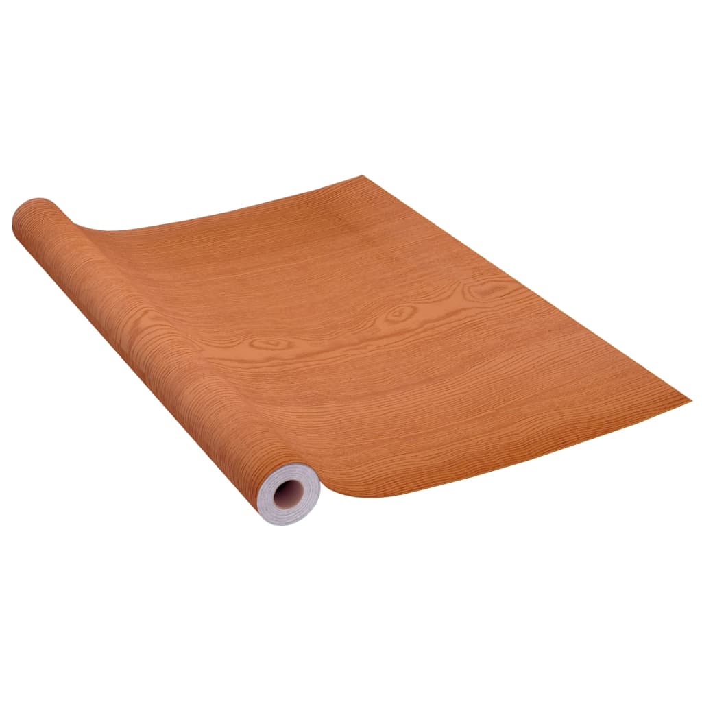 Pellicole Autoadesive per Porte 4 pz Rovere Chiaro 210x90cm PVC