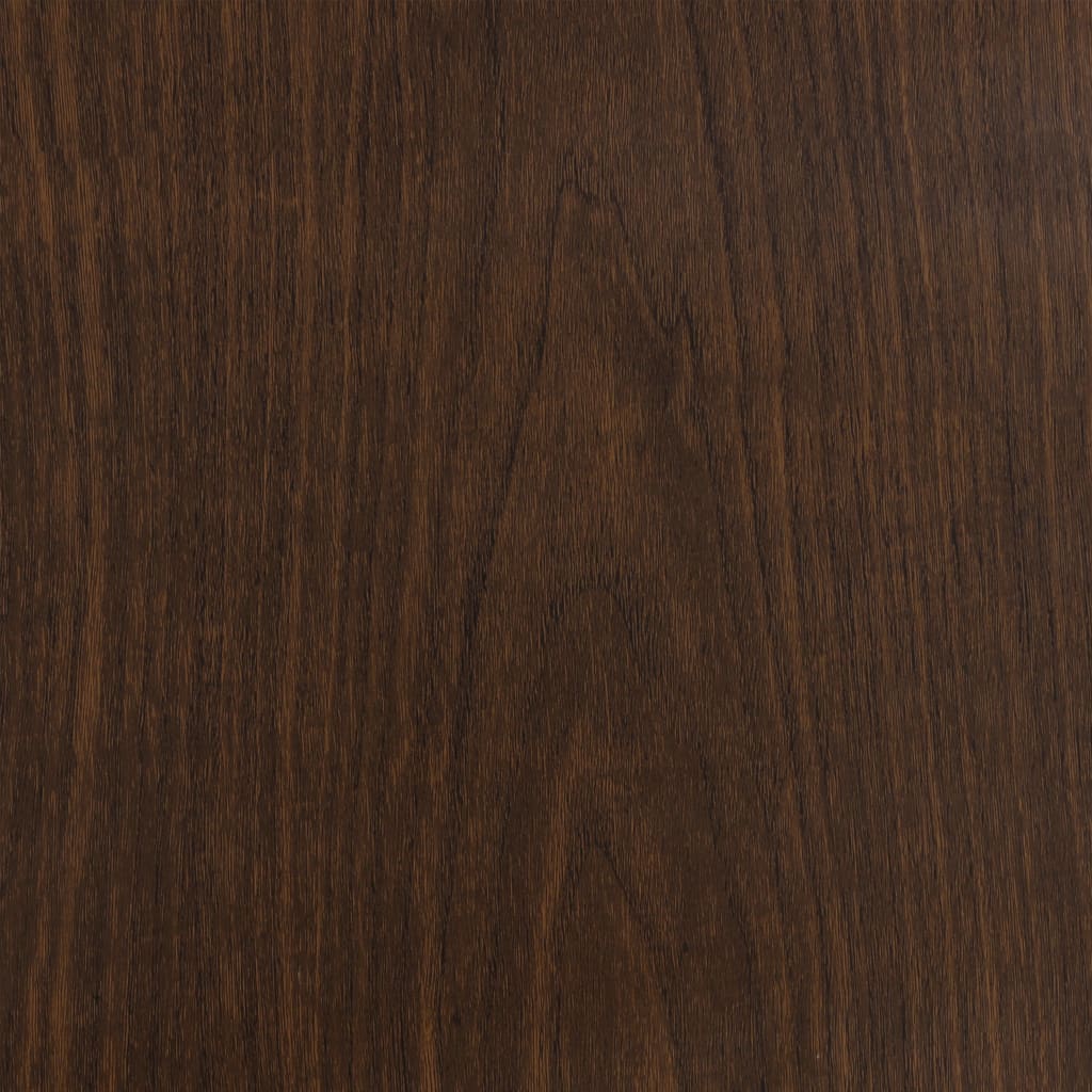 Pellicole Autoadesive Mobili 2 pz Rovere Scuro 500x90 cm PVC
