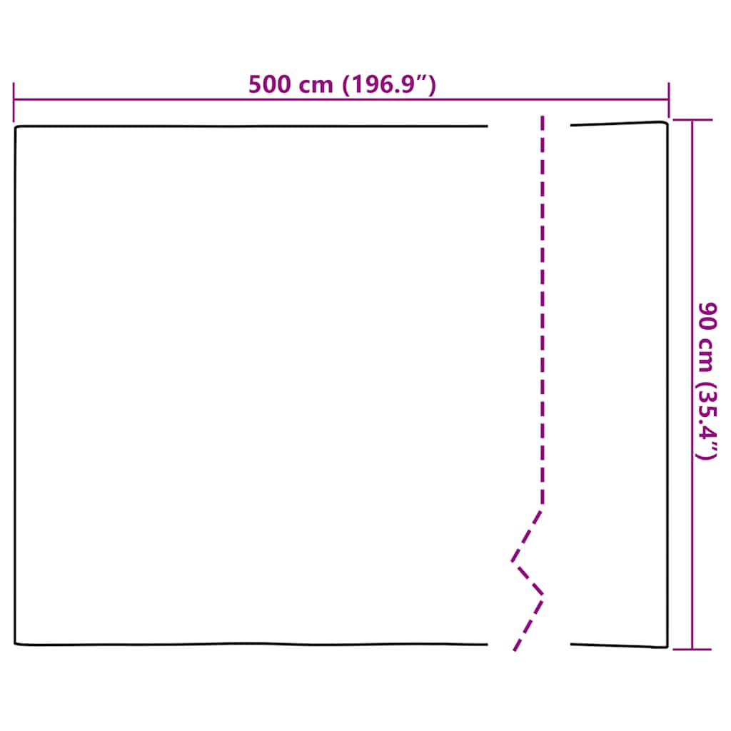 Pellicole Autoadesive Mobili 2 pz Rovere Chiaro 500x90 cm PVC