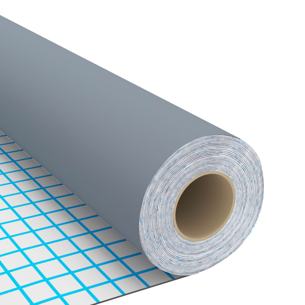 Pellicole Autoadesive per Mobili 2 pz Grigie 500x90 cm in PVC
