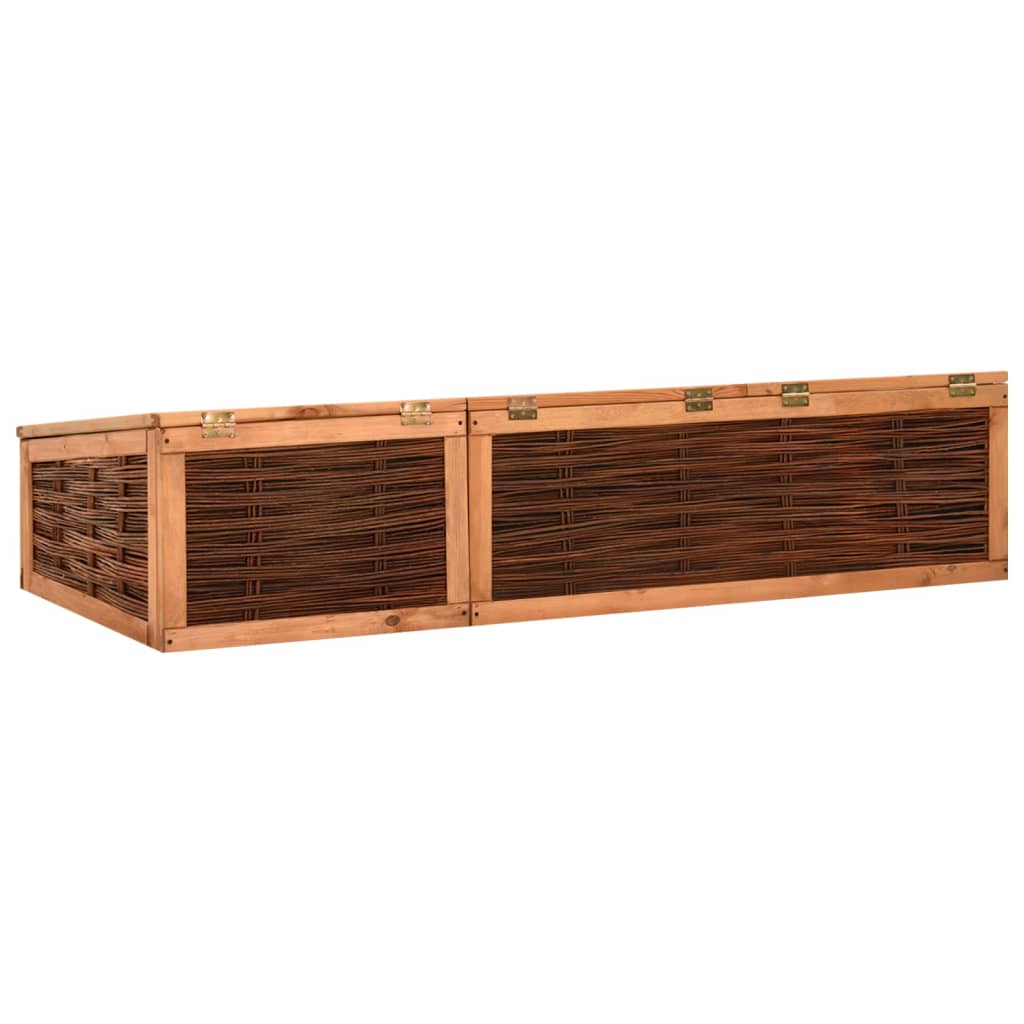 Serra 180x80x45 cm in Legno Massello di Pino e Salice