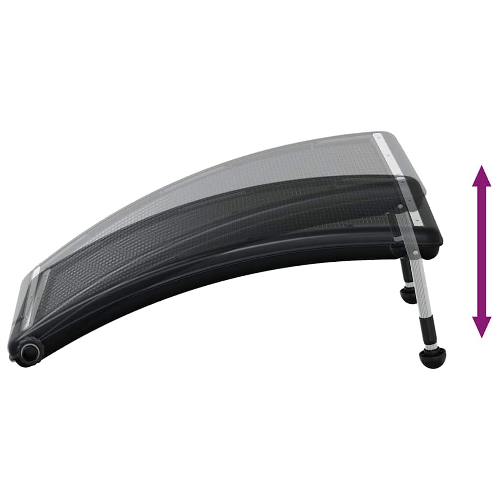 Pannelli Solari Termici Curvi per Piscina 2 pz 110x65 cm