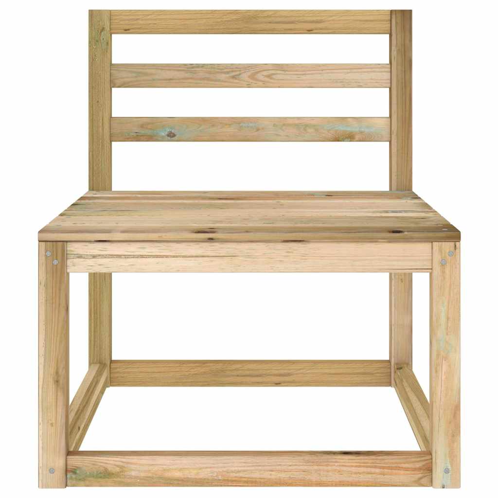 Set Salotto da Giardino 6 pz con Cuscini Grigi