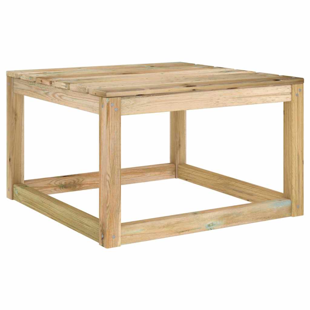 Set Salotto Giardino con Cuscini 7 pz in Pino Impregnato