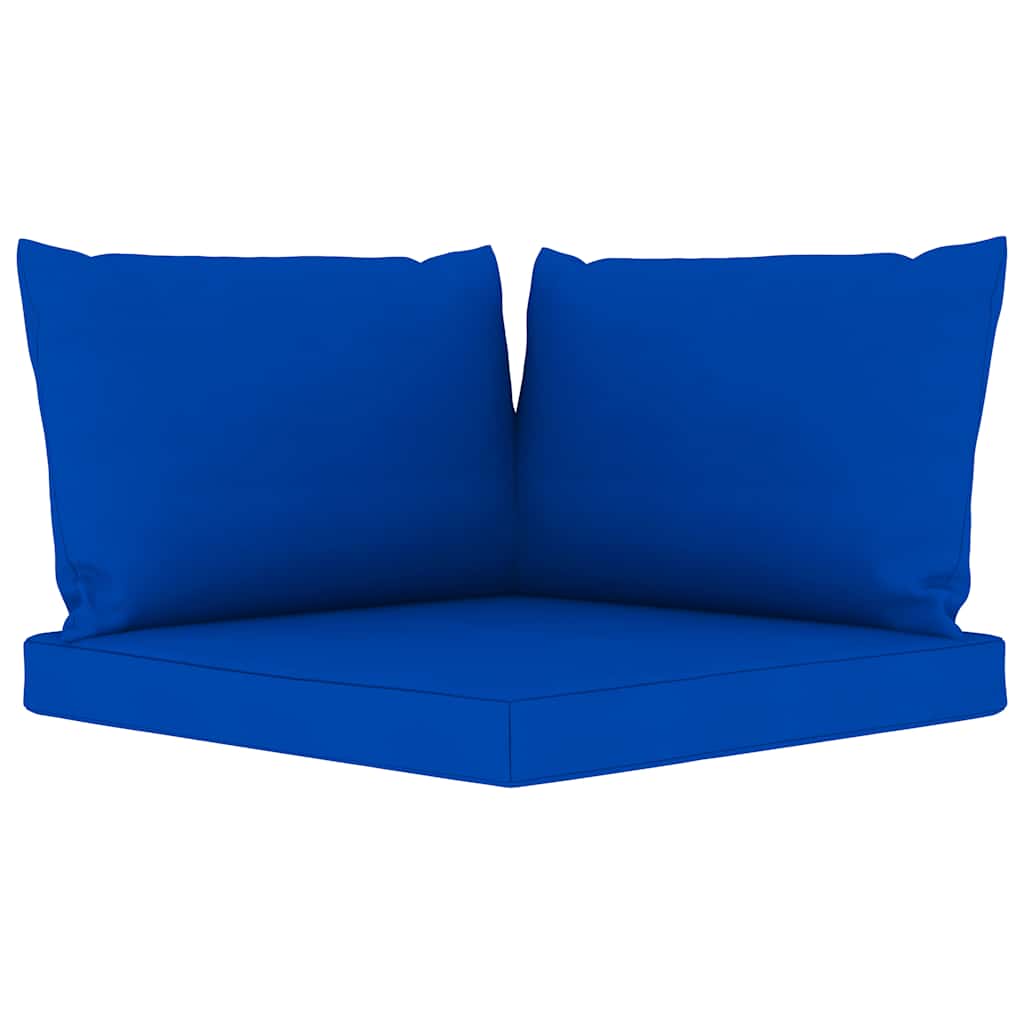 Set Divani da Giardino 6 pz con Cuscini Blu