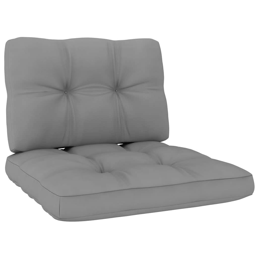 Set Divani da Giardino 3 pz con Cuscini Legno Pino Impregnato