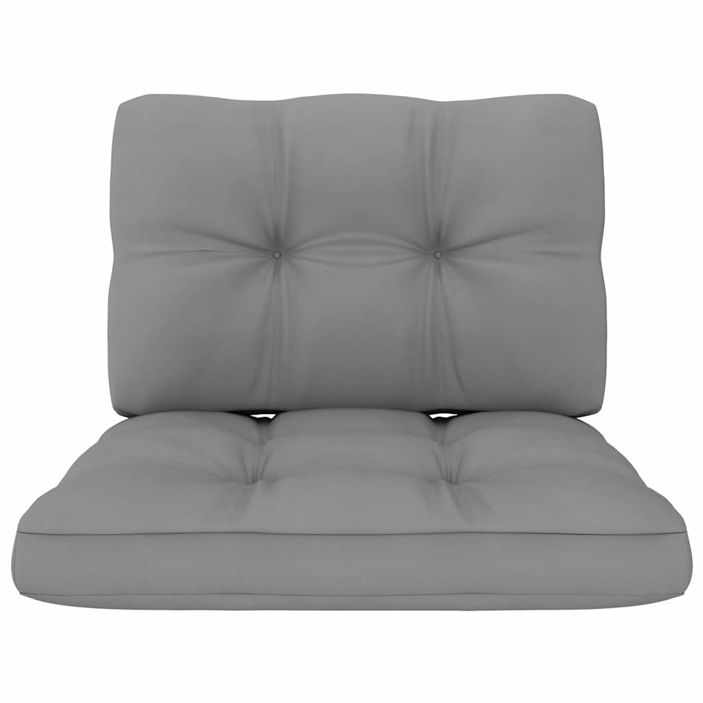 Set Divani da Giardino 3 pz con Cuscini Legno Pino Impregnato
