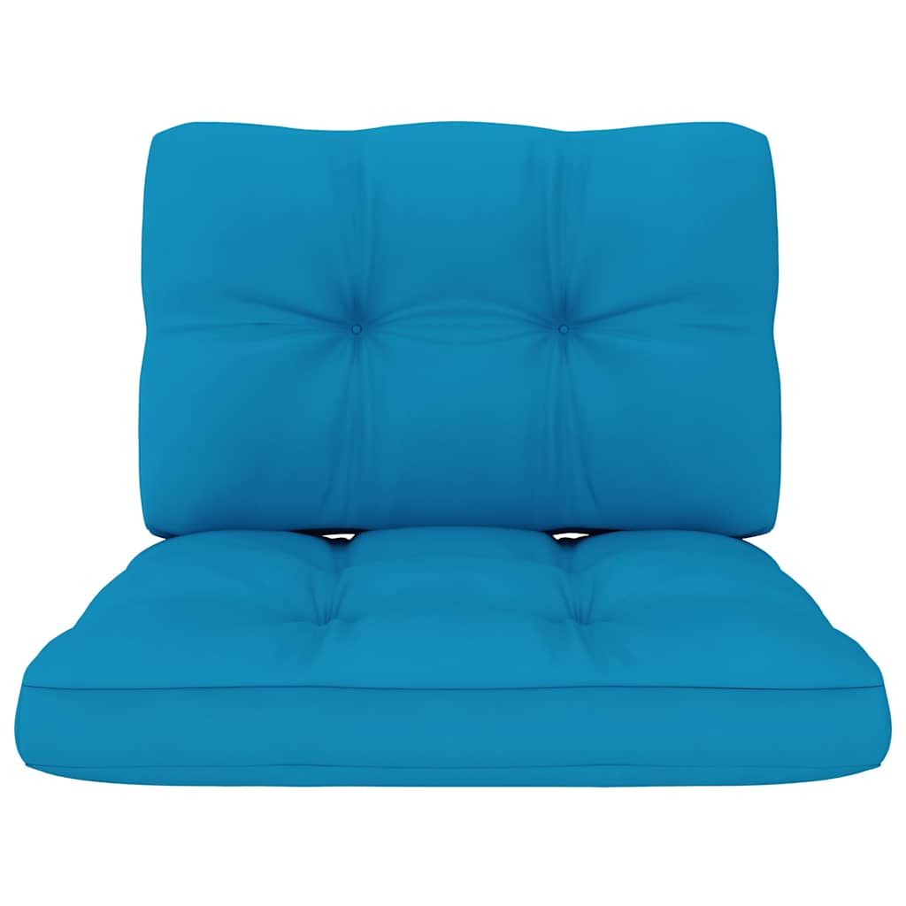 Set Divani da Giardino 3 pz con Cuscini Legno Pino Impregnato
