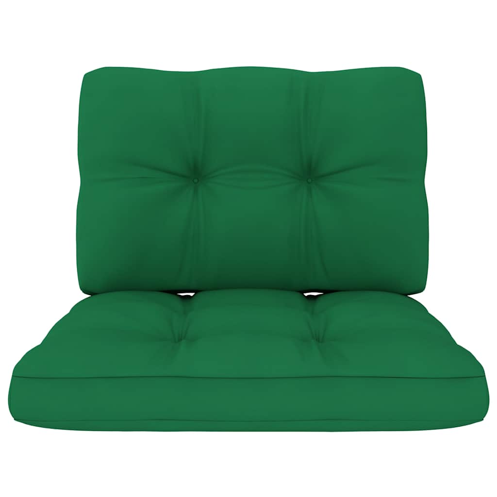 Set Divani da Giardino 3 pz con Cuscini Legno Pino Impregnato