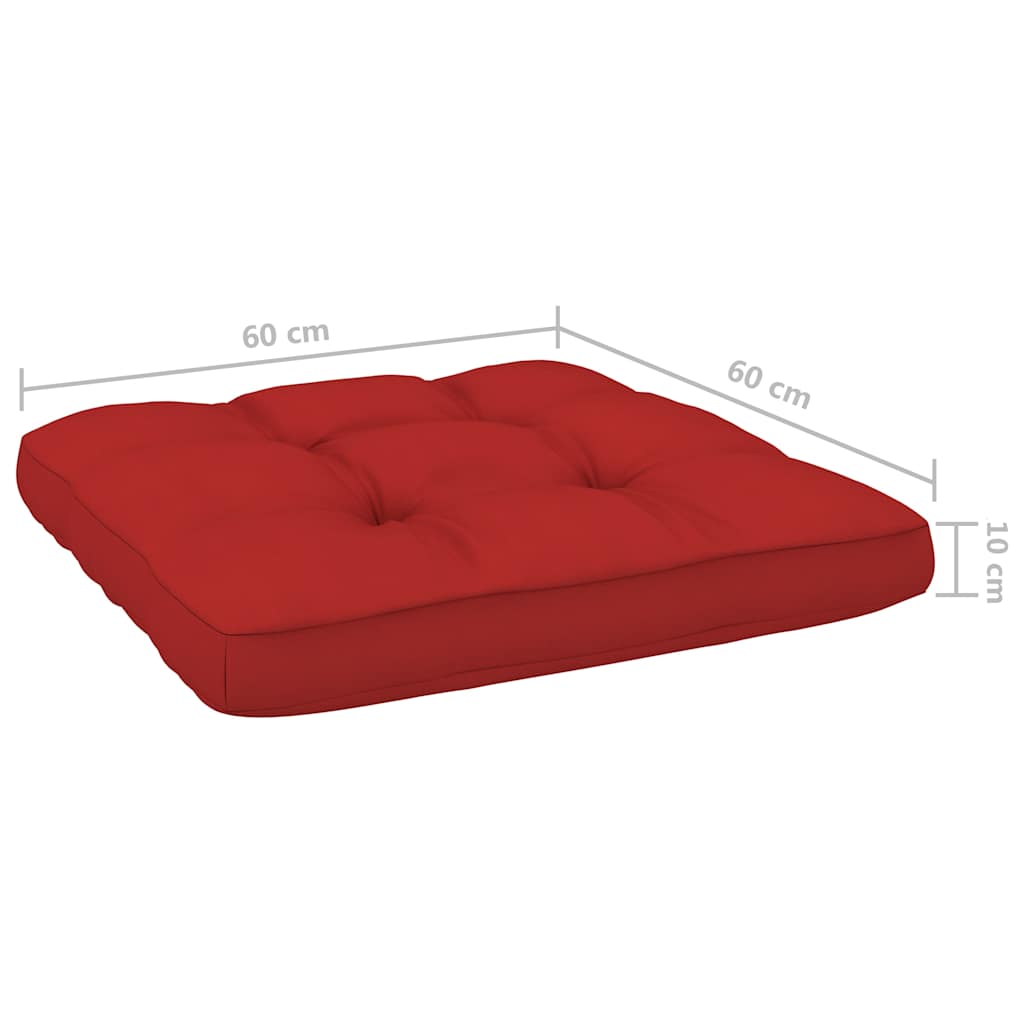 Set Divani da Giardino 3 pz con Cuscini Legno Pino Impregnato