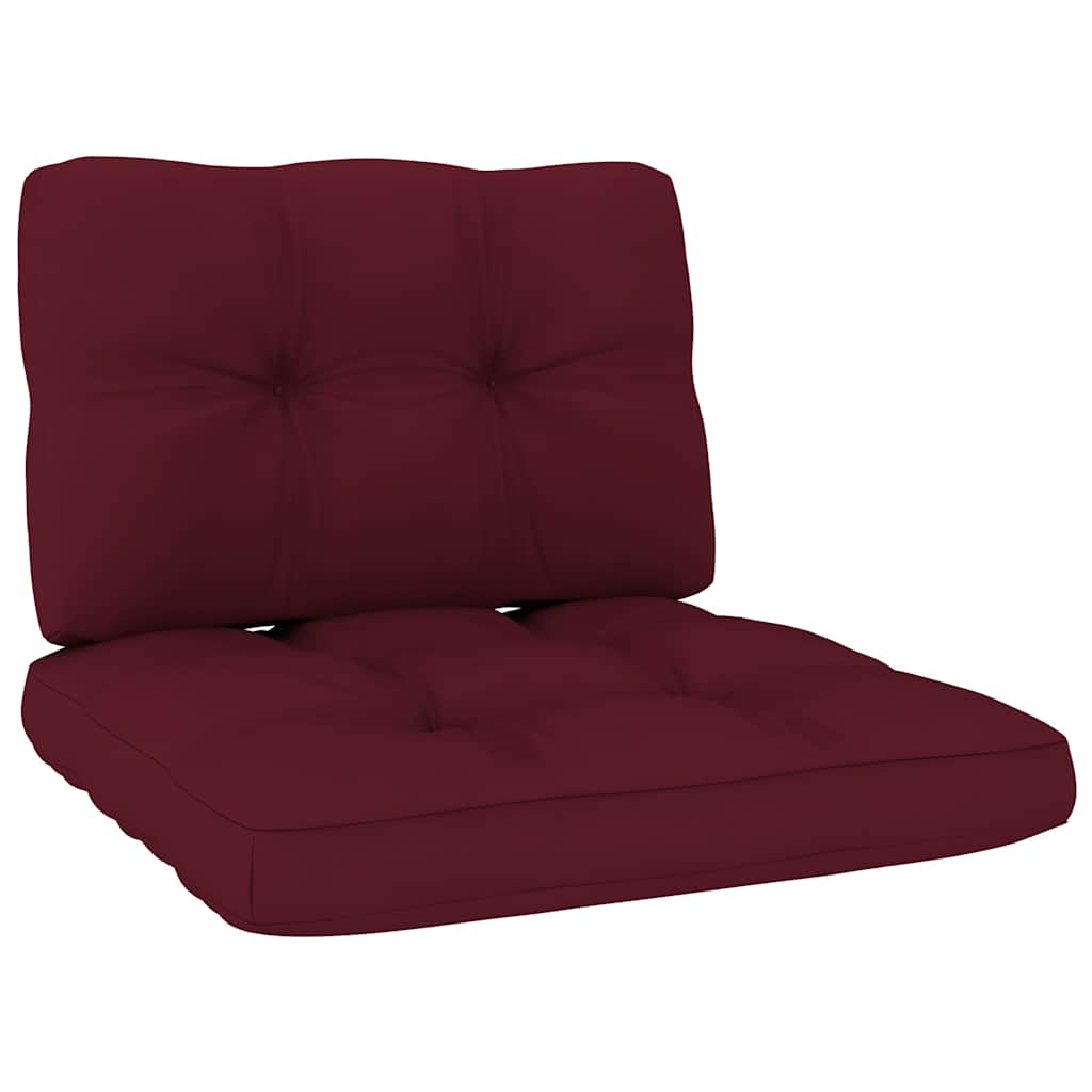 Set Divani da Giardino 3 pz con Cuscini Legno Pino Impregnato