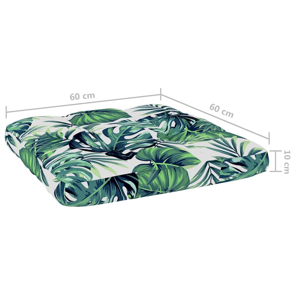 Set Divani da Giardino 3 pz con Cuscini Legno Pino Impregnato