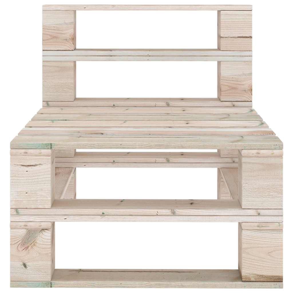 Set Salotto Giardino 8 pz in Pino Impregnato