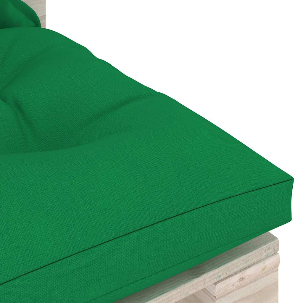 Divano Giardino Pallet a 4 Posti Cuscini in Legno di Pino
