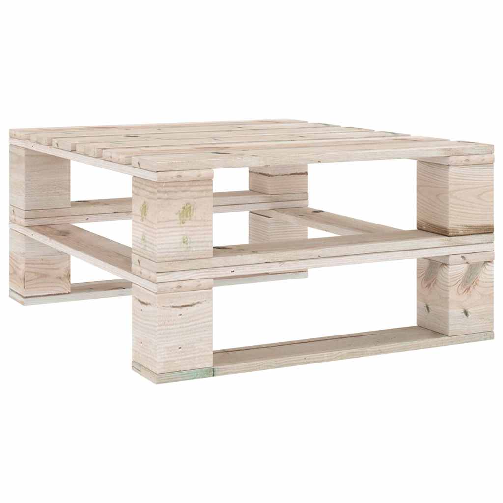 Set Divani da Giardino Pallet 6 pz con Cuscini in Legno di Pino