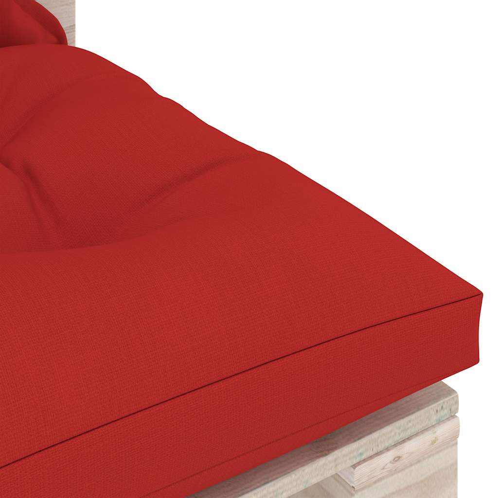Set Salotto Giardino su Pallet Cuscini 5 pz in Legno di Pino
