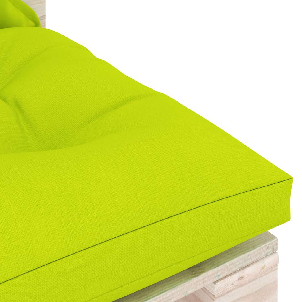 Set Salotto Giardino su Pallet Cuscini 5 pz in Legno di Pino