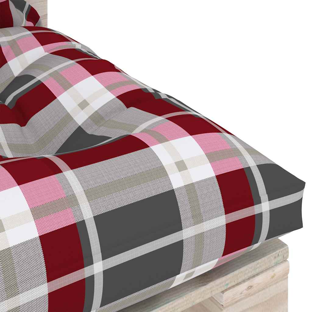 Set Salotto Giardino su Pallet Cuscini 5 pz in Legno di Pino