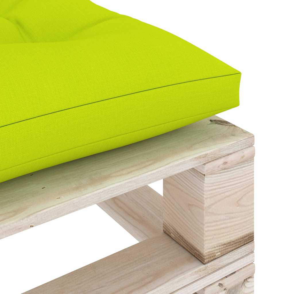 Set Salotto Giardino su Pallet Cuscini 6 pz in Legno di Pino