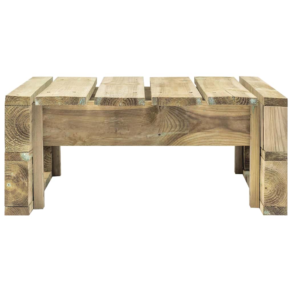 Set Divani in Pallet con Cuscini 4 pz in Pino Impregnato Verde