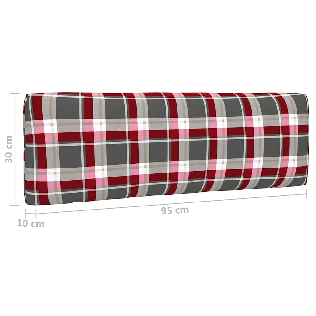 Set Divani in Pallet con Cuscini 4 pz in Pino Impregnato Bianco