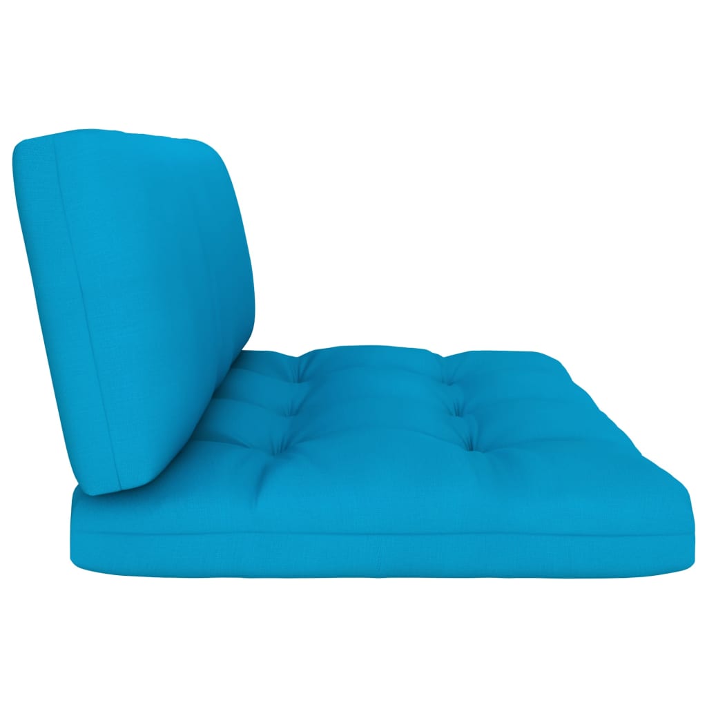 Set Divani in Pallet con Cuscini 4 pz in Pino Impregnato Nero