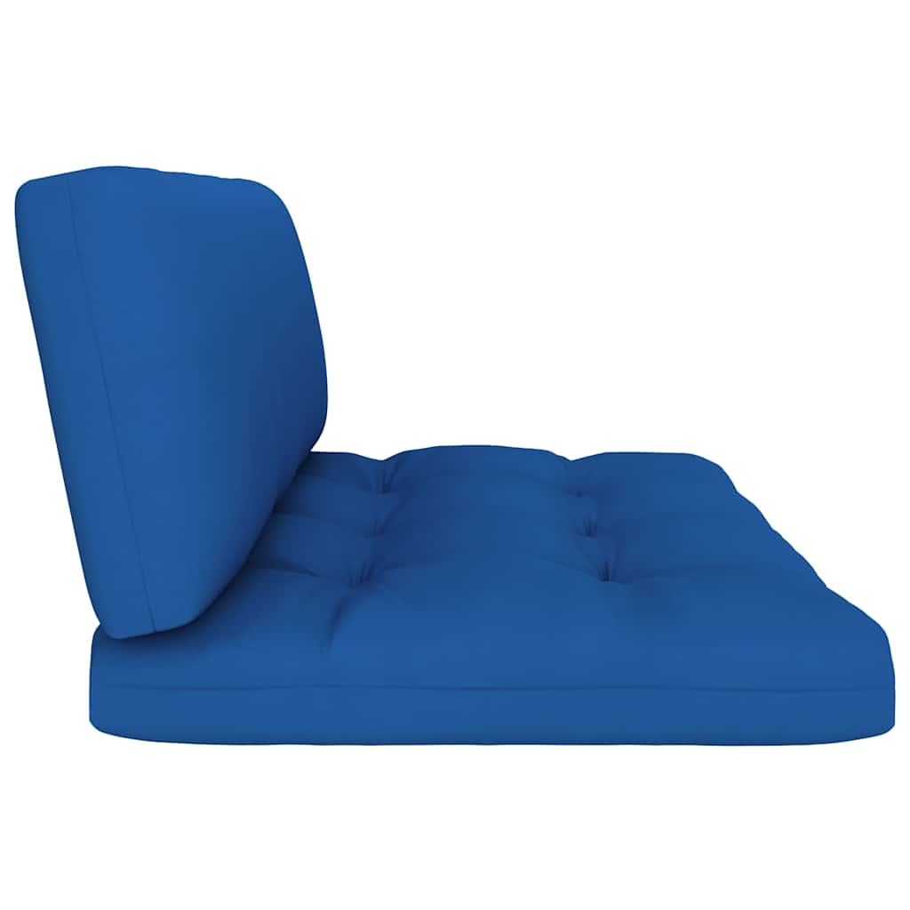 Set Divani in Pallet con Cuscini 4 pz in Pino Impregnato Nero