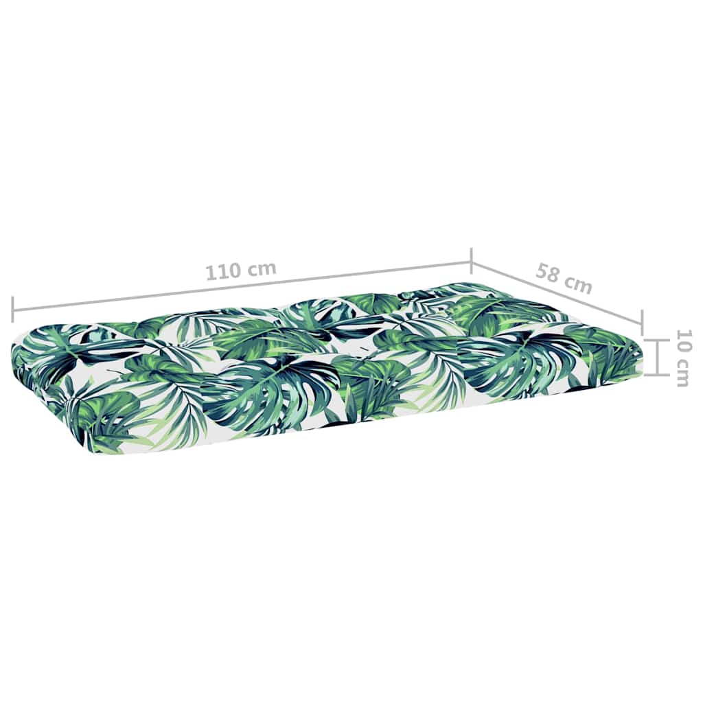 Set Divani in Pallet con Cuscini 4 pz in Pino Impregnato Nero