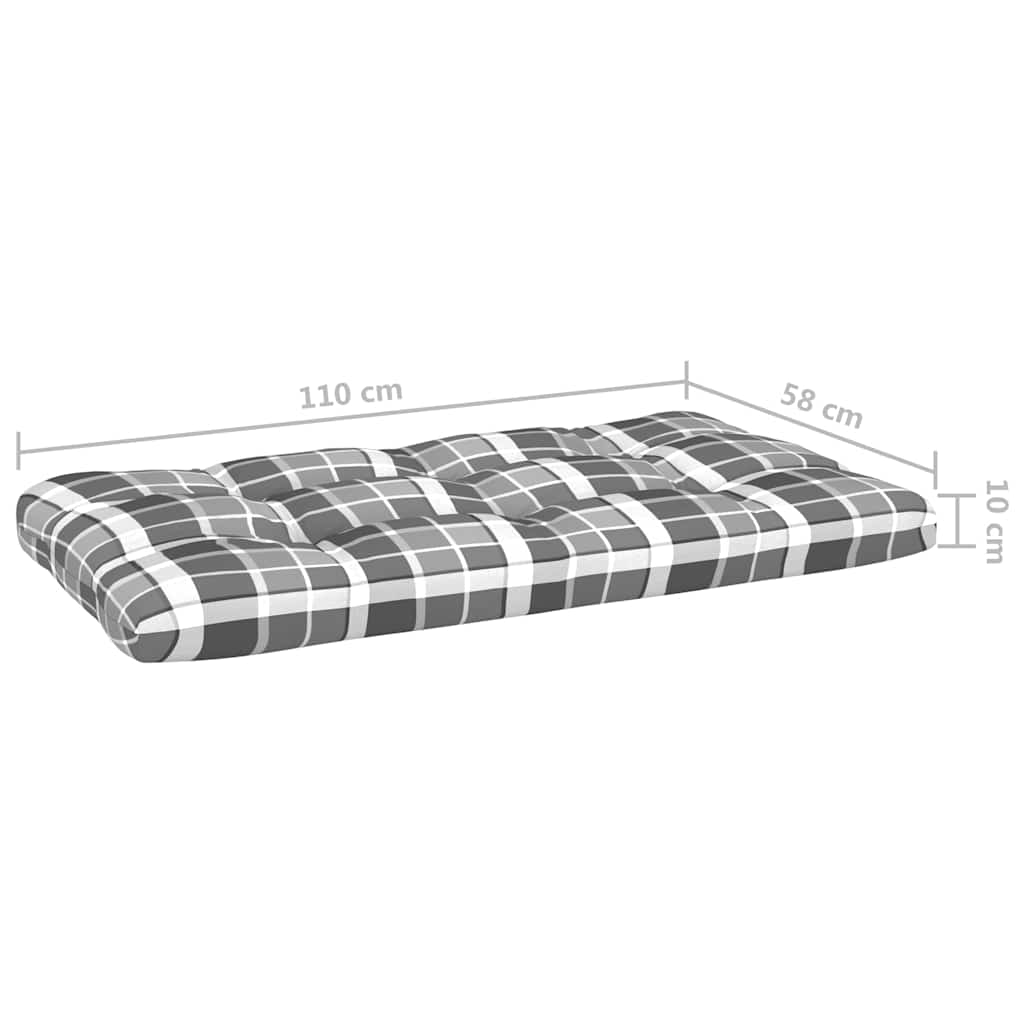 Set Divani in Pallet con Cuscini 4 pz in Pino Impregnato Ambra