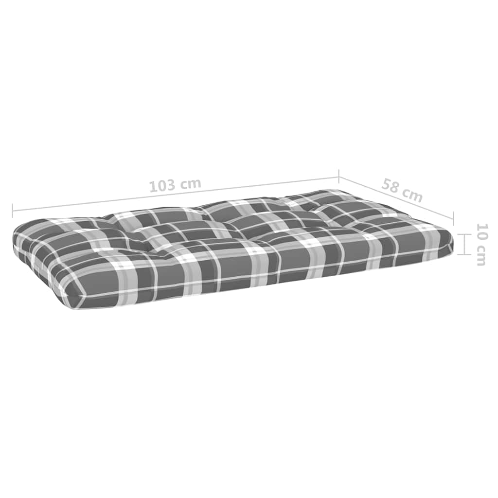 Set Divani in Pallet con Cuscini 4 pz in Pino Impregnato Ambra