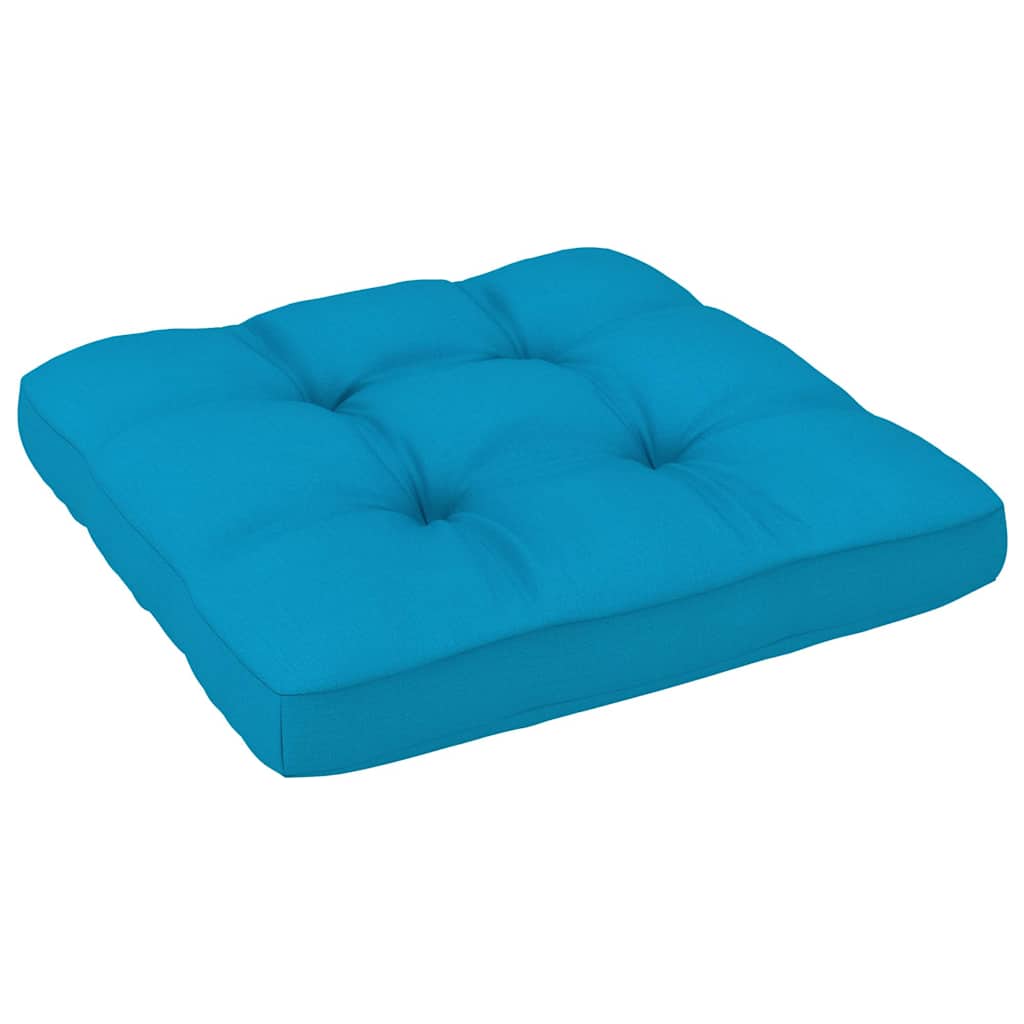 Set Divani in Pallet con Cuscini 4 pz in Pino Impregnato Grigio