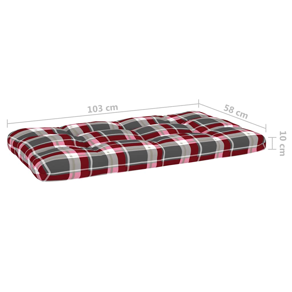 Set Divani in Pallet con Cuscini 4 pz in Pino Impregnato Grigio