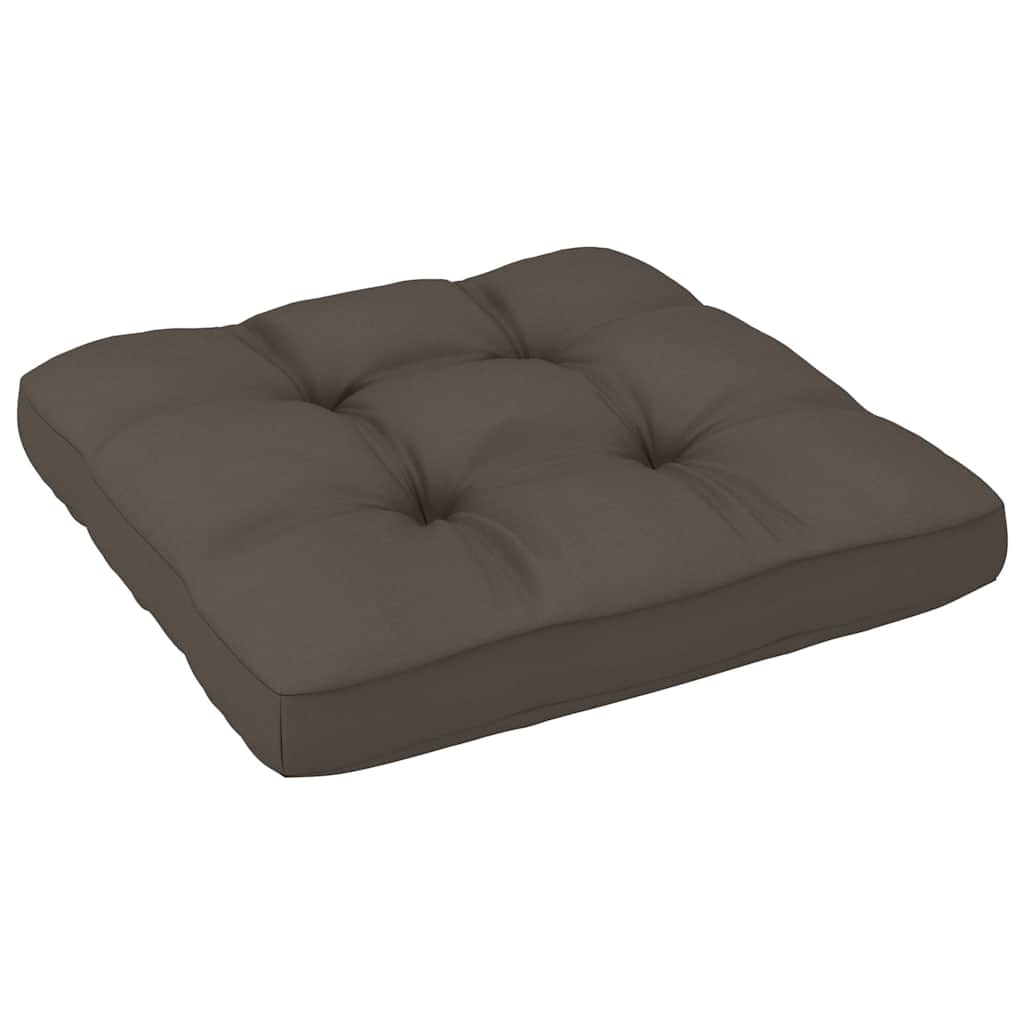 Set Divani in Pallet con Cuscini 4 pz in Pino Impregnato Ambra