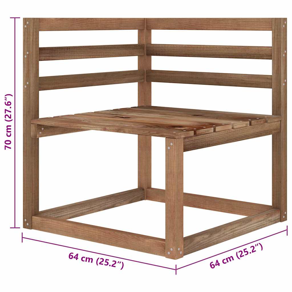 Set Salotto da Giardino 6 pz con Cuscini Antracite