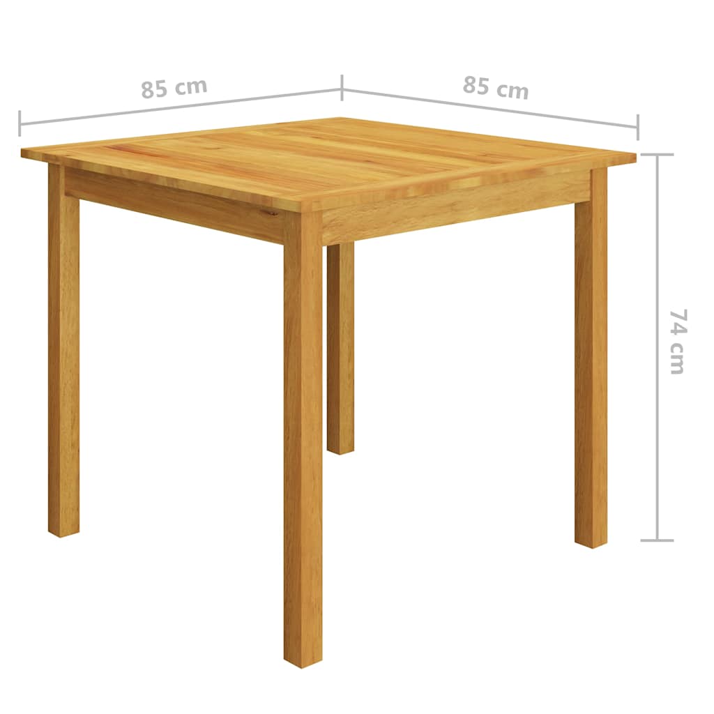 Set Mobili da Pranzo per Giardino 5 pz Marrone