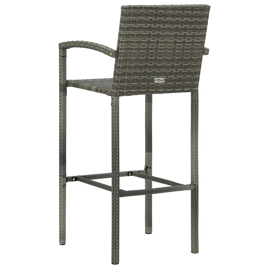Set Bar da Giardino 7 pz Grigio