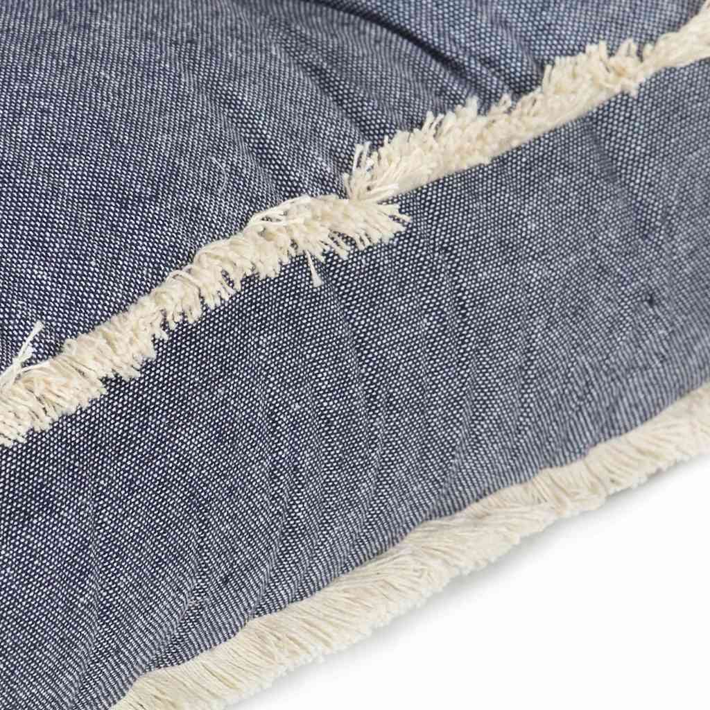 Set Cuscini per Divano in Pallet 2 pz Blu