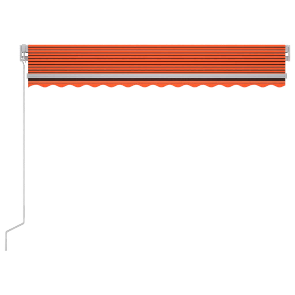 Tenda retrattile Arancione e Marrone 300 x 250 cm