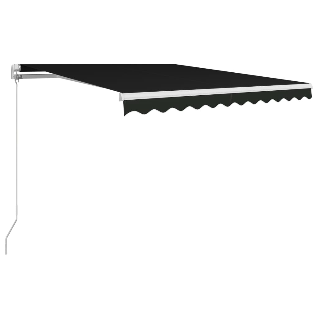 Tenda da Sole Retrattile Manuale 350x250 cm Antracite