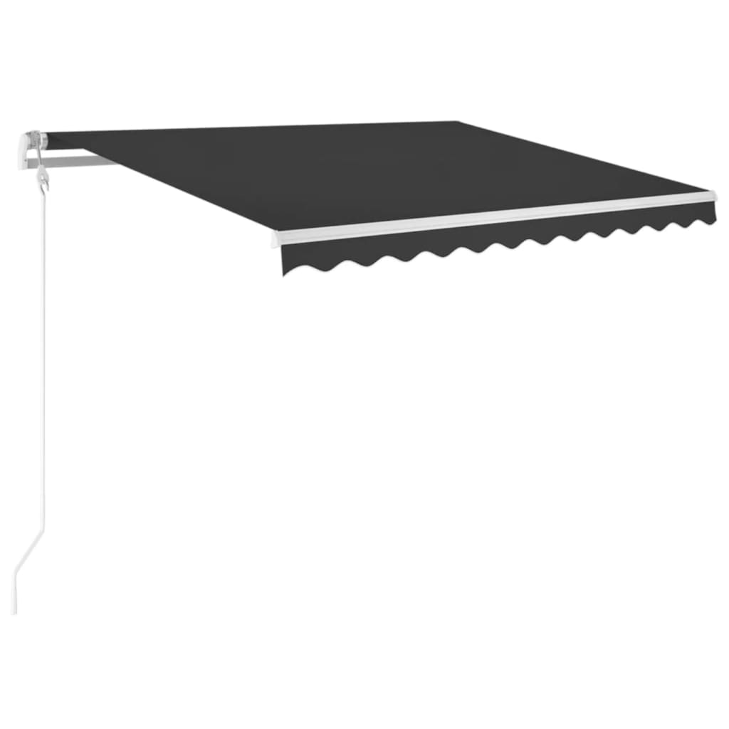 Tenda da Sole Retrattile Automatica 350x250 cm Antracite