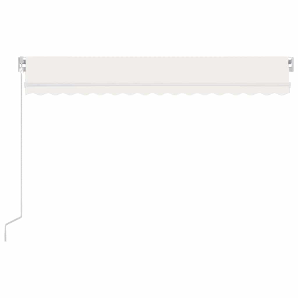 Tenda da Sole Retrattile Manuale 400x300 cm Crema