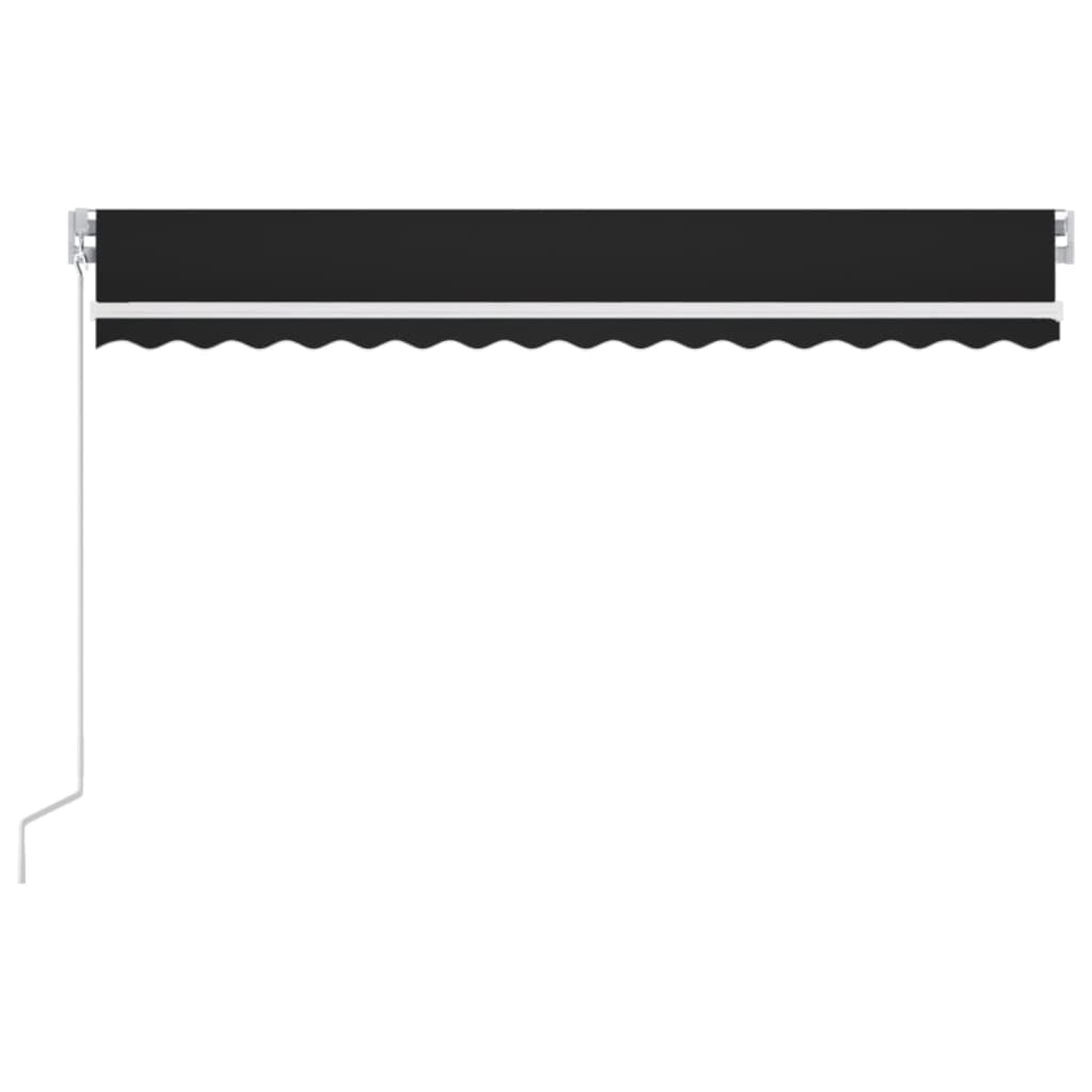 Tenda da Sole Retrattile Manuale 400x300 cm Antracite